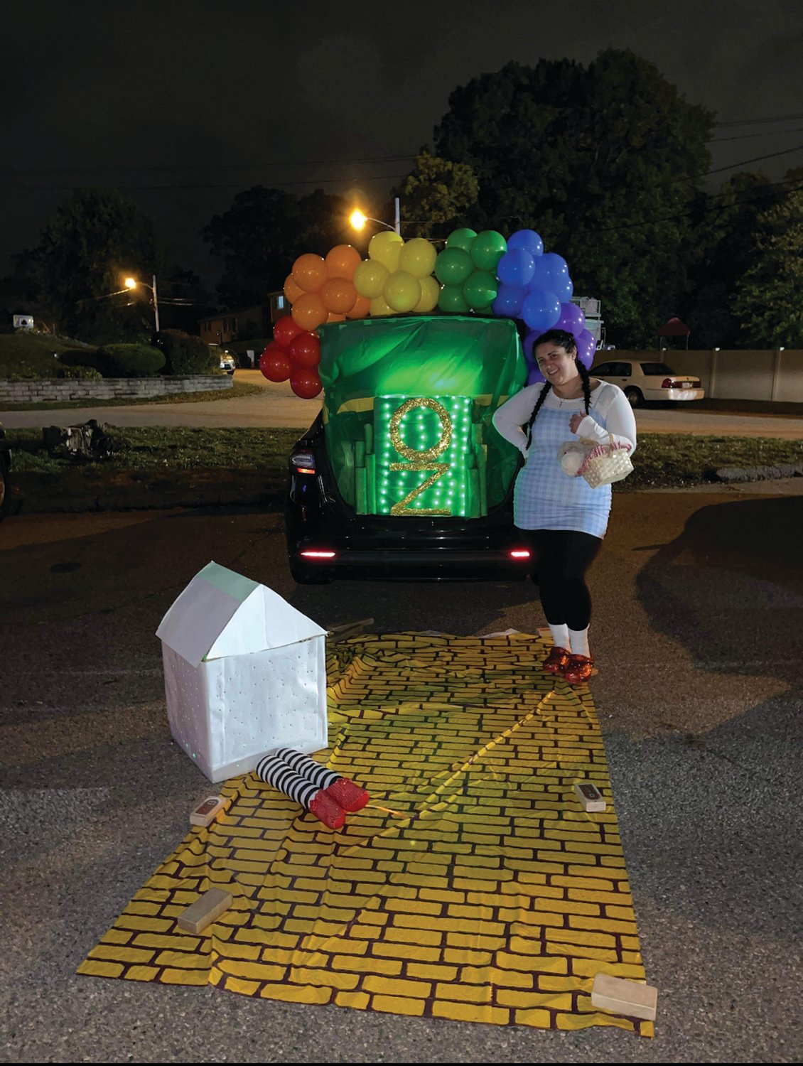 TRUNK OR TREAT: Scribbles Academy in Johnston, owned by Sherri Charron, held a Trunk or Treat night Thursday. The preschool, at 678 Killingly St., in Johnston, welcomed families to the outdoor Halloween event. 